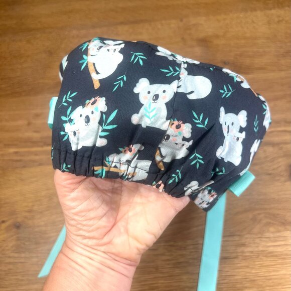 3 Euro style scrub caps bundle scrub hats surgical caps European scrub hats - Picture 10 of 11